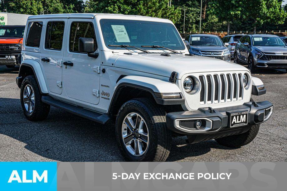 used 2020 Jeep Wrangler Unlimited car, priced at $31,720