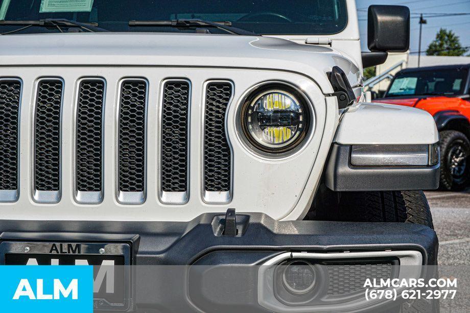 used 2020 Jeep Wrangler Unlimited car, priced at $31,720