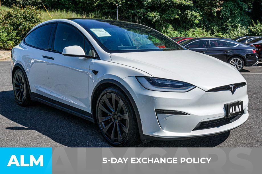 used 2023 Tesla Model X car, priced at $48,920