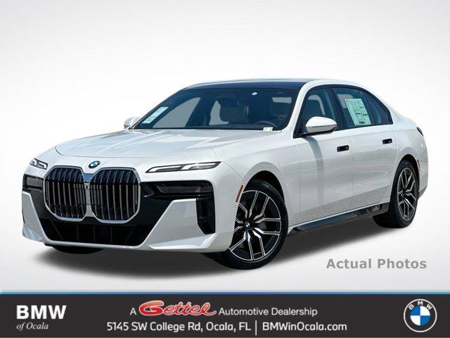 new 2025 BMW 740 car, priced at $105,205
