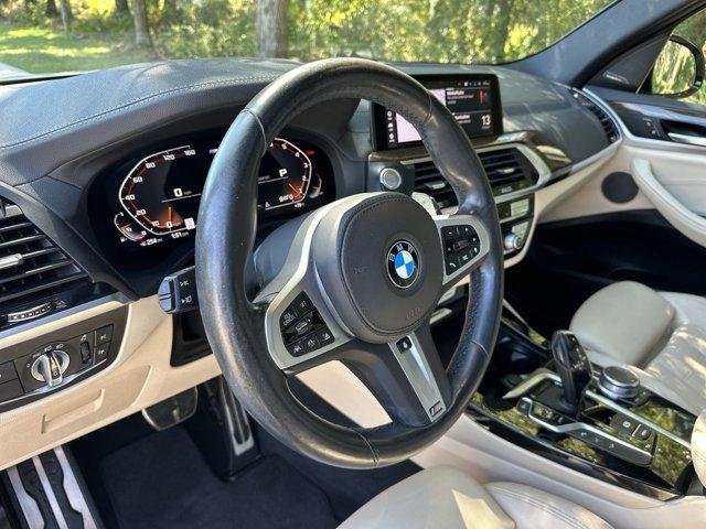 used 2021 BMW X3 car, priced at $32,500