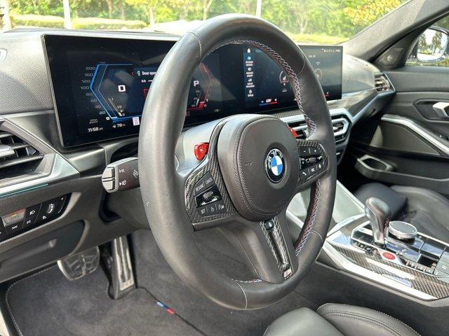 used 2024 BMW M3 car, priced at $78,500