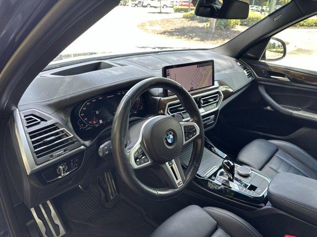 used 2022 BMW X3 car, priced at $47,500