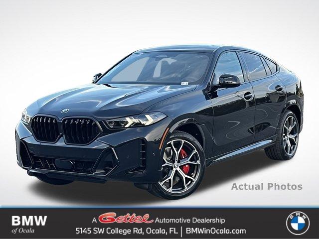 new 2025 BMW X6 car, priced at $84,155