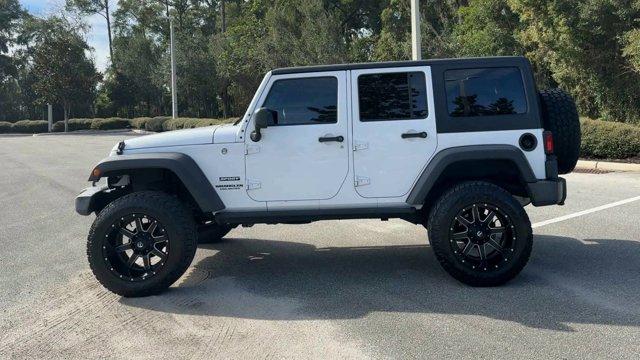 used 2017 Jeep Wrangler Unlimited car, priced at $21,443