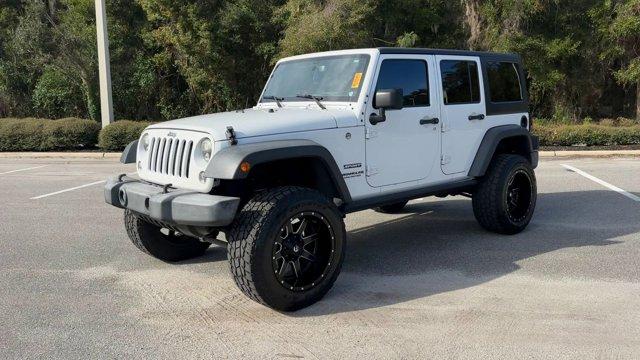 used 2017 Jeep Wrangler Unlimited car, priced at $21,443