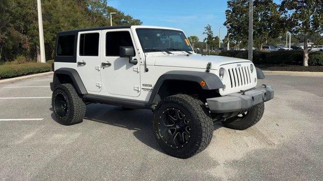 used 2017 Jeep Wrangler Unlimited car, priced at $21,443