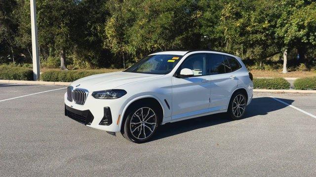 used 2022 BMW X3 car, priced at $35,297