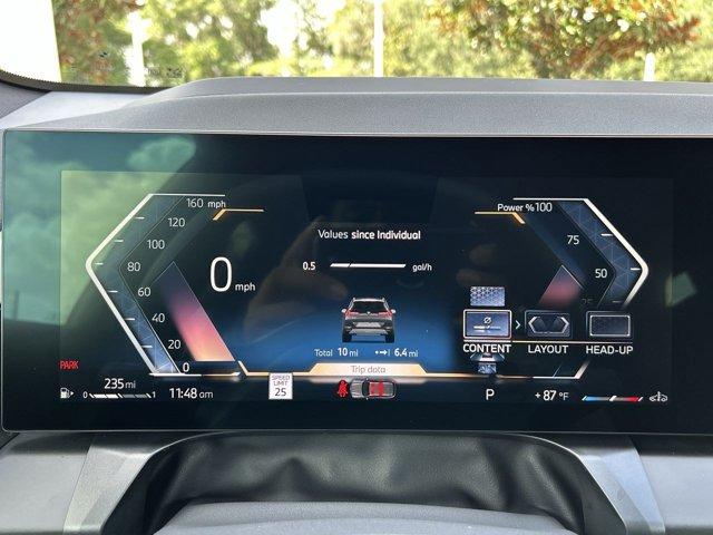 new 2025 BMW X3 car, priced at $58,080