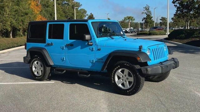 used 2018 Jeep Wrangler JK Unlimited car, priced at $22,128