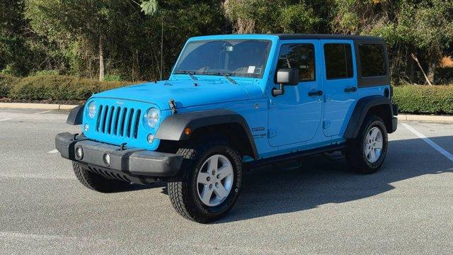 used 2018 Jeep Wrangler JK Unlimited car, priced at $22,128