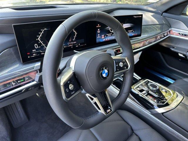 new 2025 BMW 740 car, priced at $102,055