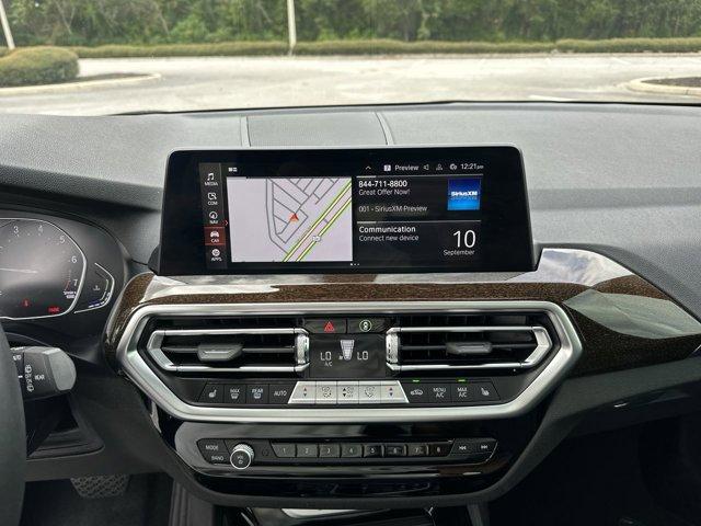 used 2022 BMW X3 car, priced at $32,500