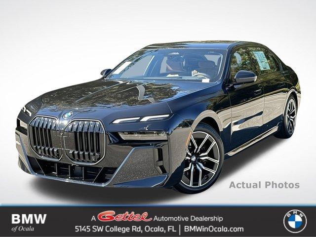 new 2025 BMW 740 car, priced at $100,655