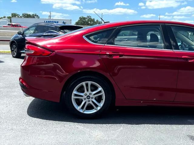 used 2018 Ford Fusion car, priced at $9,600