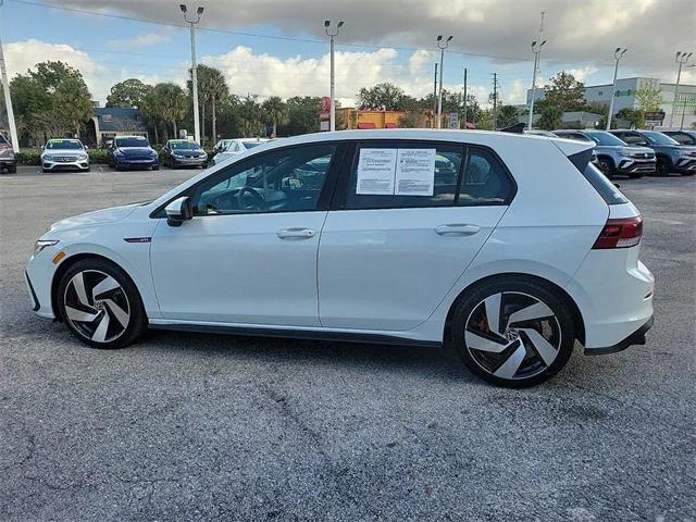 used 2024 Volkswagen Golf GTI car, priced at $29,795