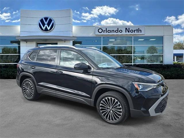 new 2025 Volkswagen Taos car, priced at $28,427