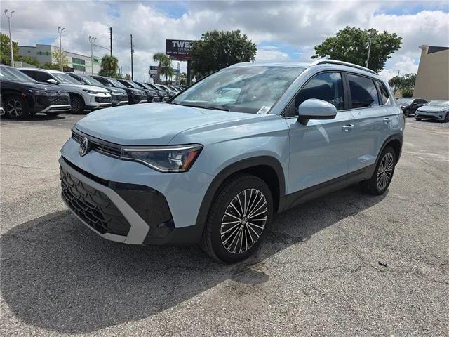 new 2025 Volkswagen Taos car, priced at $28,380