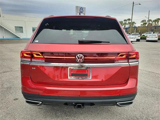 new 2025 Volkswagen Atlas car, priced at $42,400