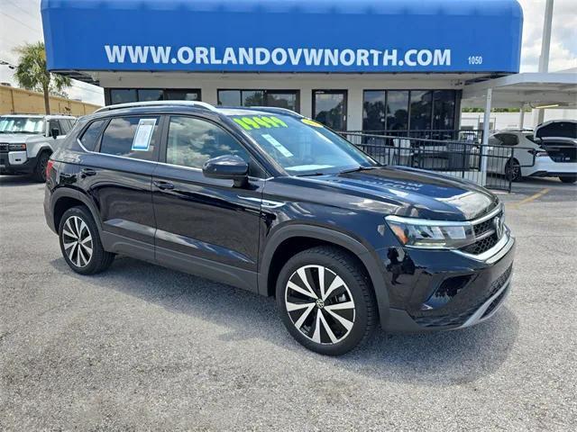 used 2022 Volkswagen Taos car, priced at $18,999