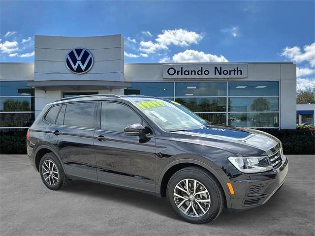 used 2021 Volkswagen Tiguan car, priced at $18,499