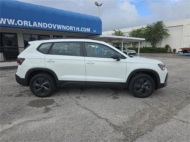 new 2025 Volkswagen Taos car, priced at $25,120