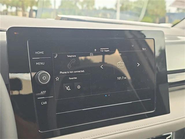 new 2025 Volkswagen Taos car, priced at $25,120