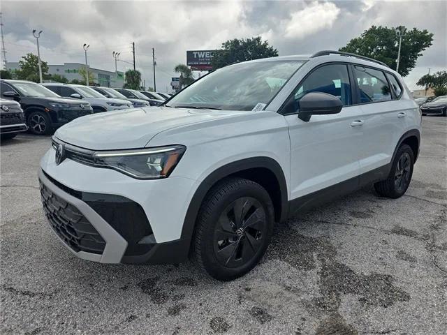new 2025 Volkswagen Taos car, priced at $25,120