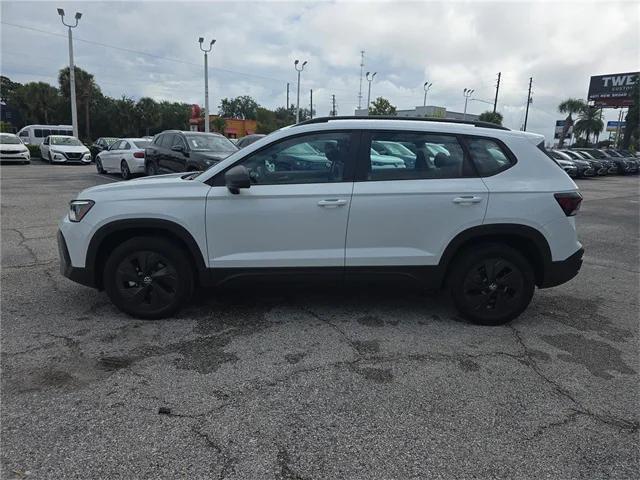 new 2025 Volkswagen Taos car, priced at $25,120