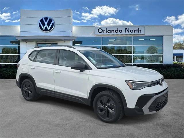 new 2025 Volkswagen Taos car, priced at $25,120