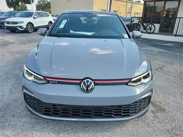 new 2024 Volkswagen Golf GTI car, priced at $34,837