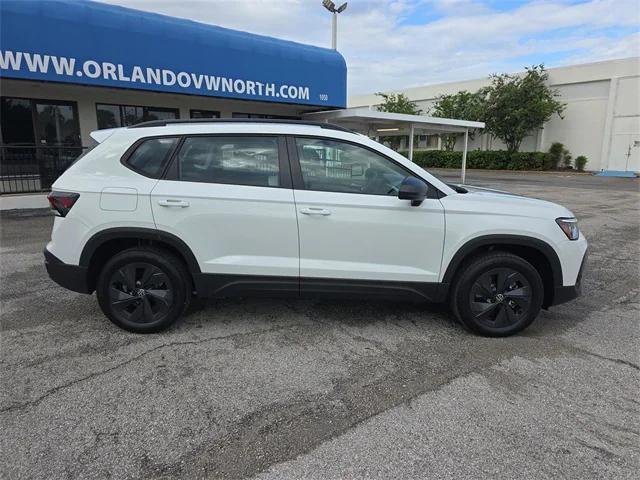 new 2025 Volkswagen Taos car, priced at $25,620