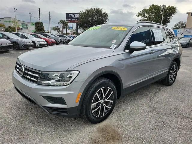 used 2021 Volkswagen Tiguan car, priced at $19,398