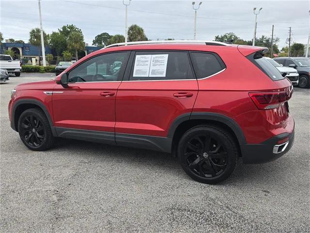 used 2022 Volkswagen Taos car, priced at $18,199