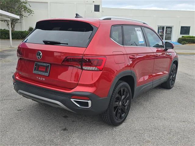 used 2022 Volkswagen Taos car, priced at $18,199