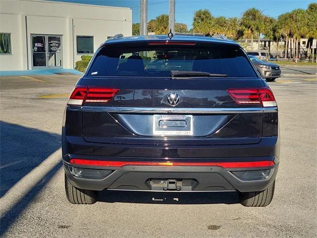 used 2021 Volkswagen Atlas Cross Sport car, priced at $29,240