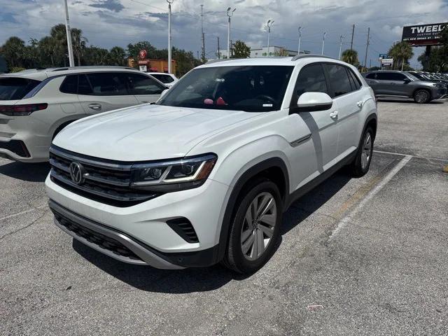 used 2021 Volkswagen Atlas Cross Sport car, priced at $24,999