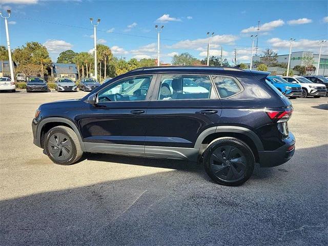 new 2025 Volkswagen Taos car, priced at $25,120