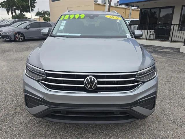 used 2022 Volkswagen Tiguan car, priced at $18,199