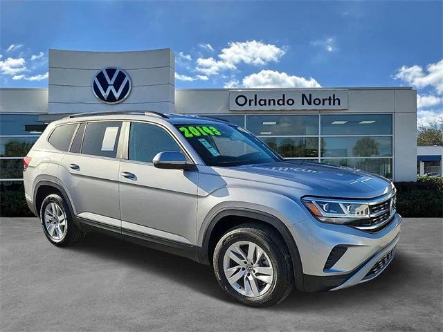 used 2021 Volkswagen Atlas car, priced at $19,895