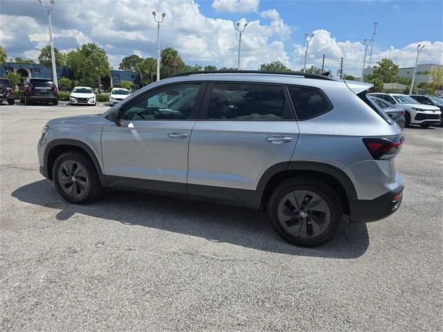new 2025 Volkswagen Taos car, priced at $25,120
