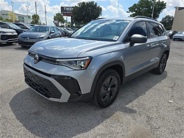 new 2025 Volkswagen Taos car, priced at $25,120