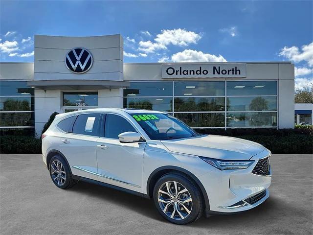 used 2022 Acura MDX car, priced at $33,399