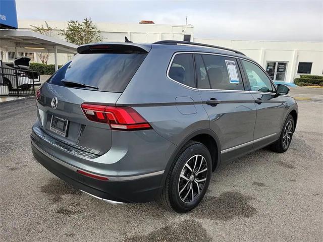 used 2021 Volkswagen Tiguan car, priced at $20,021