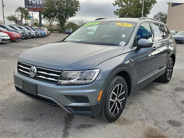 used 2021 Volkswagen Tiguan car, priced at $20,021