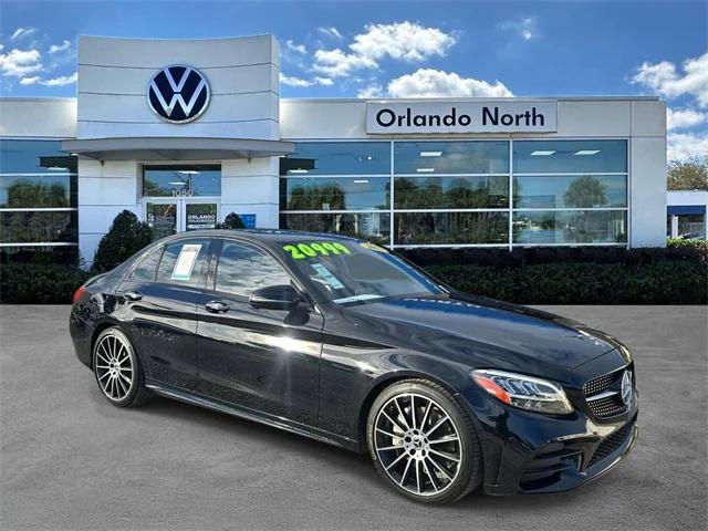 used 2019 Mercedes-Benz C-Class car, priced at $19,595