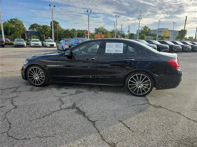 used 2019 Mercedes-Benz C-Class car, priced at $19,595