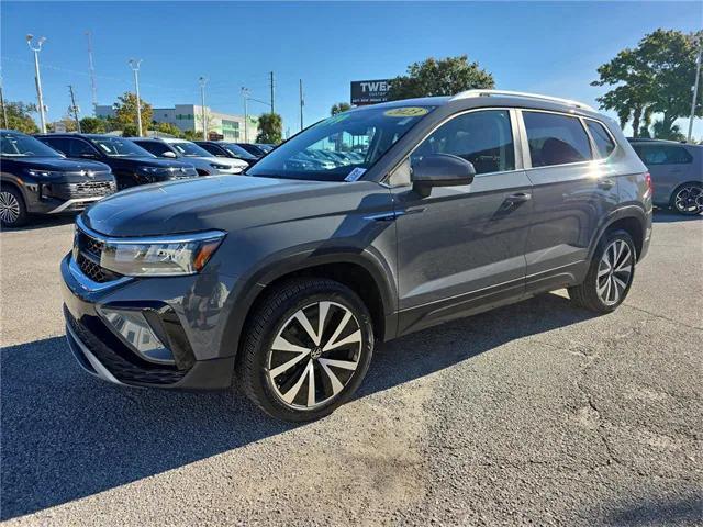 used 2023 Volkswagen Taos car, priced at $19,899