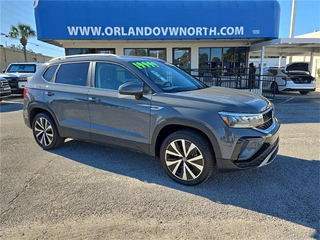 used 2023 Volkswagen Taos car, priced at $19,899