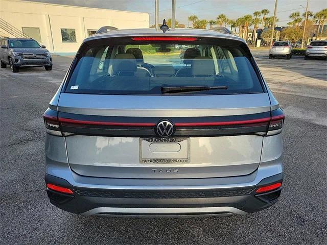 new 2025 Volkswagen Taos car, priced at $25,620